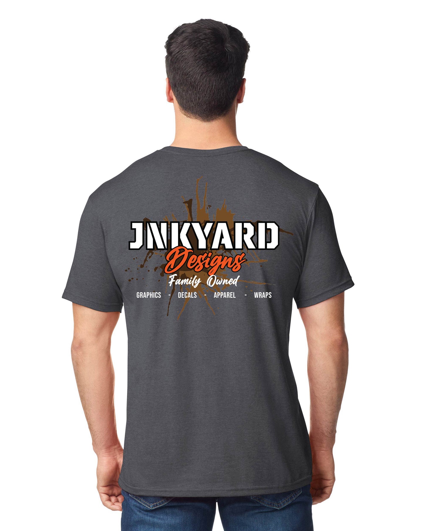 JNKYARD Mud Splatter Short Sleeve T-Shirt